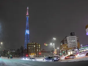 Нижегородская телебашня включит праздничную подсветку к юбилею ННГУ